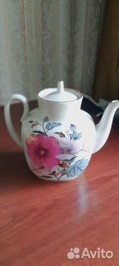 Сервиз фарфоровый чайный Розовая ветка лфз