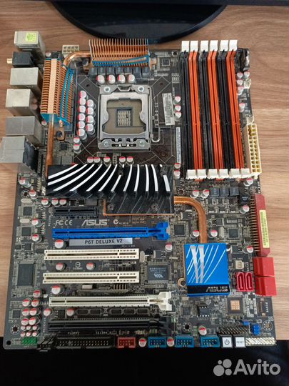 I7 920 + Asus p6t deluxe v2 1366