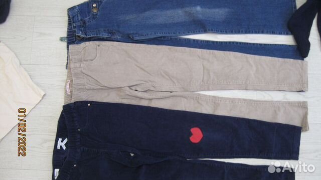 Вещи на девочку 1 34/140рост - пакет