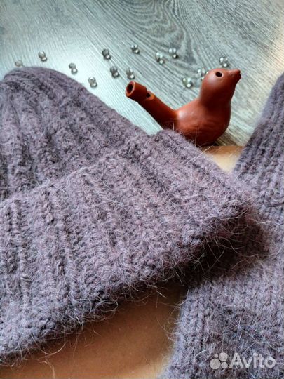 Комплект шапка и снуд женский