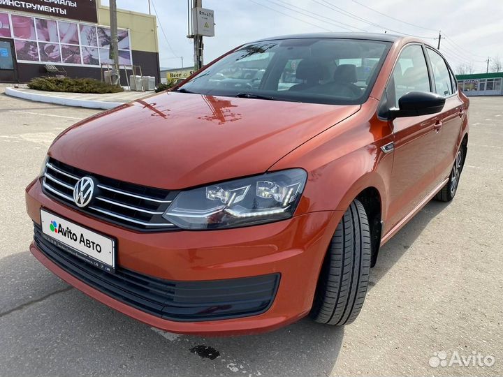 Volkswagen Polo 1.4 AMT, 2018, 88 000 км