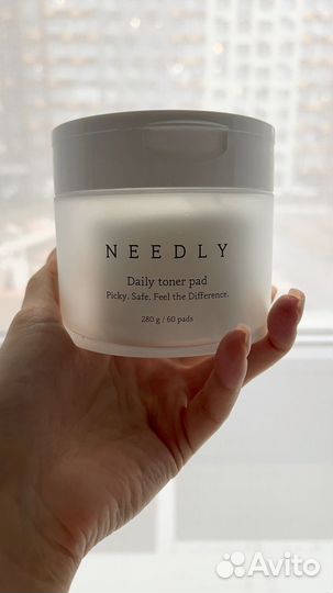 Needly daily toner pad увлажняющие диски