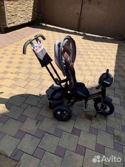 Детский велосипед-коляска