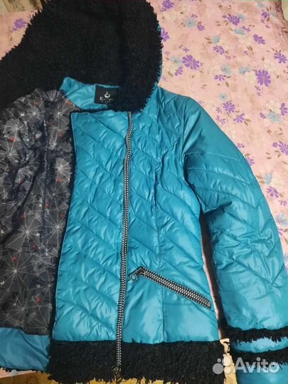 Куртка зимняя женская 44 46,очень тёплая
