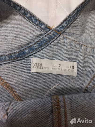 Сарафан zara 122см