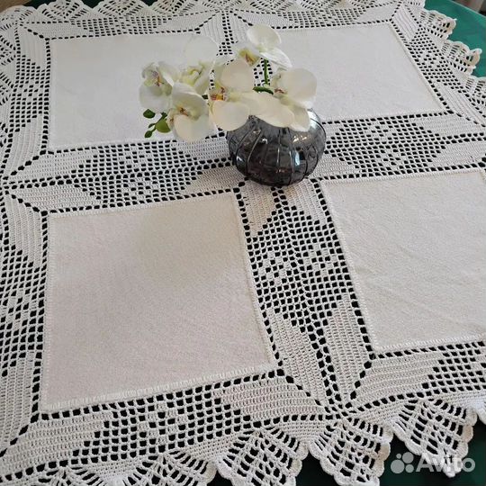 Салфетка винтажная- накомодник