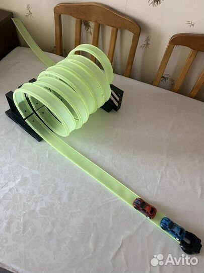 Машина радио+гоночная трасса+машинки в подарок