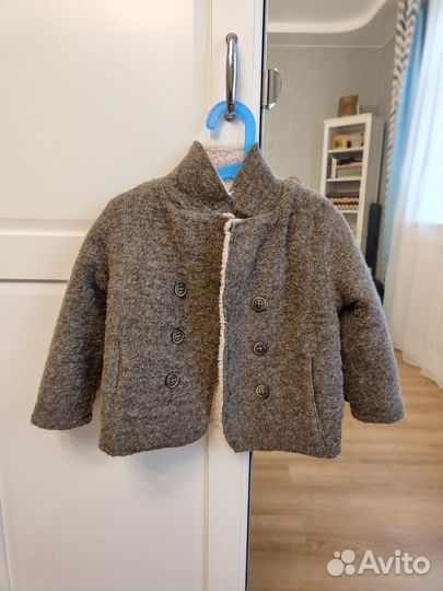 Пальто для девочки zara