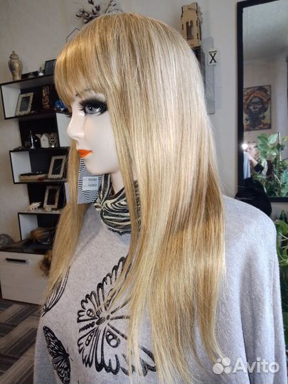 Парик из натуральных волос новый