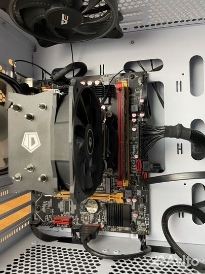 Комплект мать проц оперативка башня