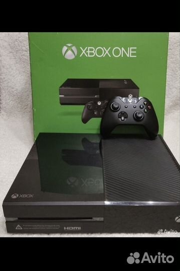 Xbox One 500gb+450игр