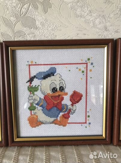 Вышитые картины в детскую комнату