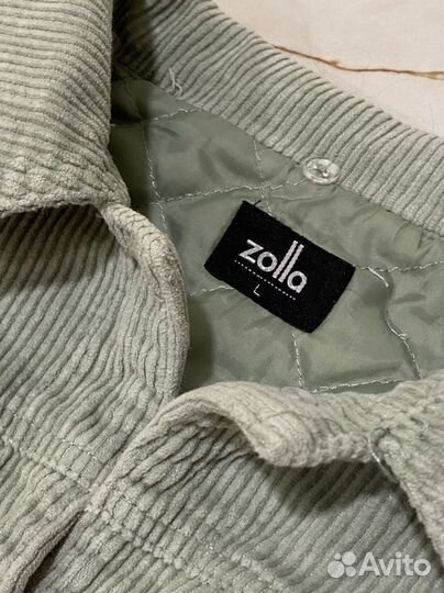 Рубашка куртка вельвет zolla