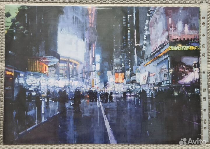 Интерьерные постеры на бумаге 