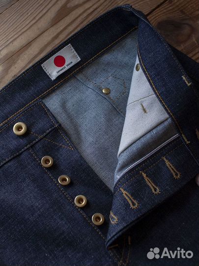 Джинсы мужские Japanese Selvedge Denim 12 oz