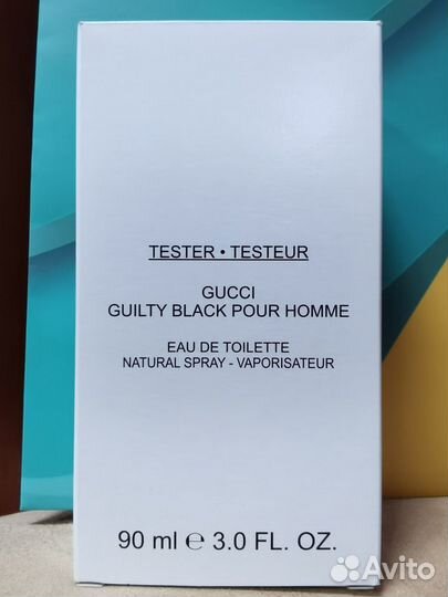 Gucci Guilty Black Pour Homme edt tester 90 ML
