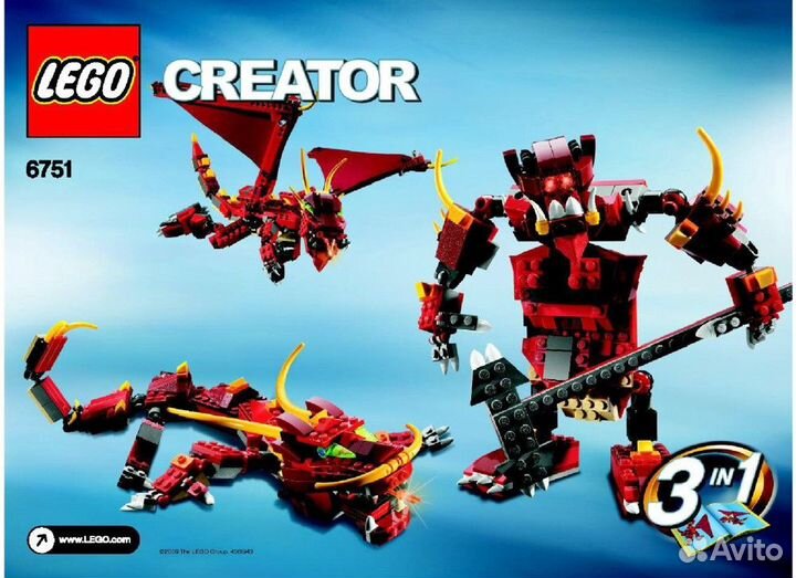 Лего Creator 6751