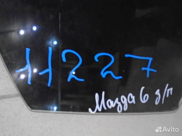 Стекло двери задней правой Mazda Atenza GG 2002-2