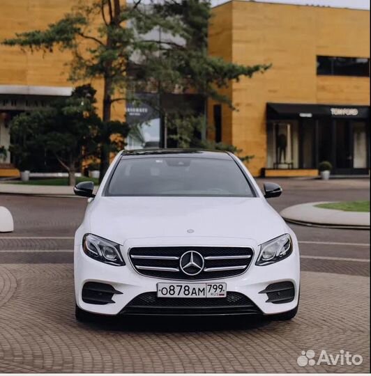 Аренда Мерседес Е W213 на свадьбу с водителем