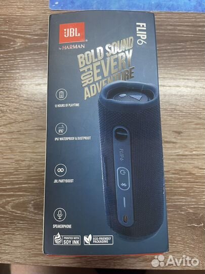 Колонка jbl flip 6 новая