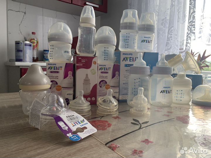 Бутылочки avent