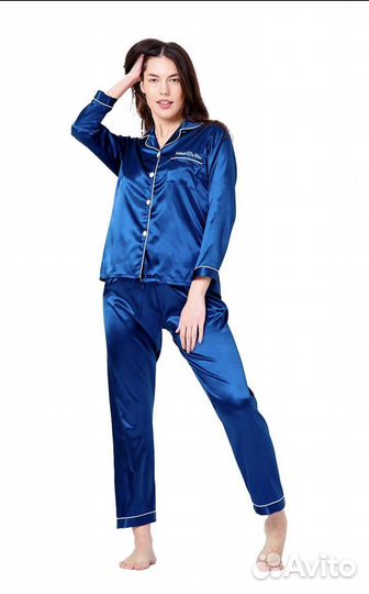 Пижама синяя 7 предметов Опт / Розница