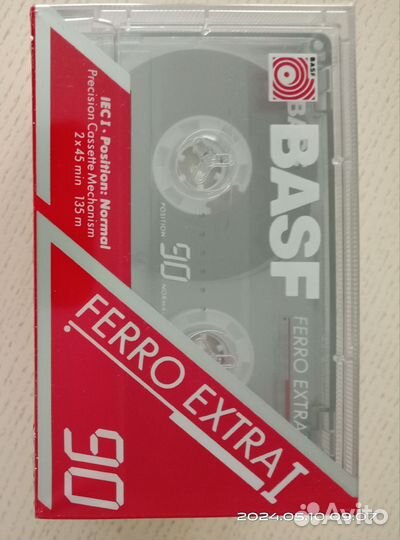 Аудиокассеты basf 90