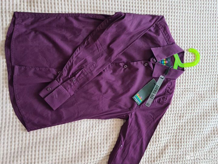 Рубашки новые с бирками хлопок 134-140