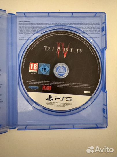 Diablo 4 PS5 диск