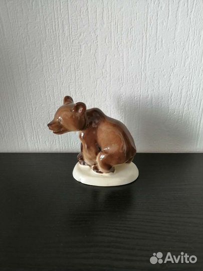 Антикварная статуэтка Медведь СССР