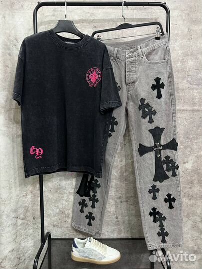 Chrome hearts футболка женская