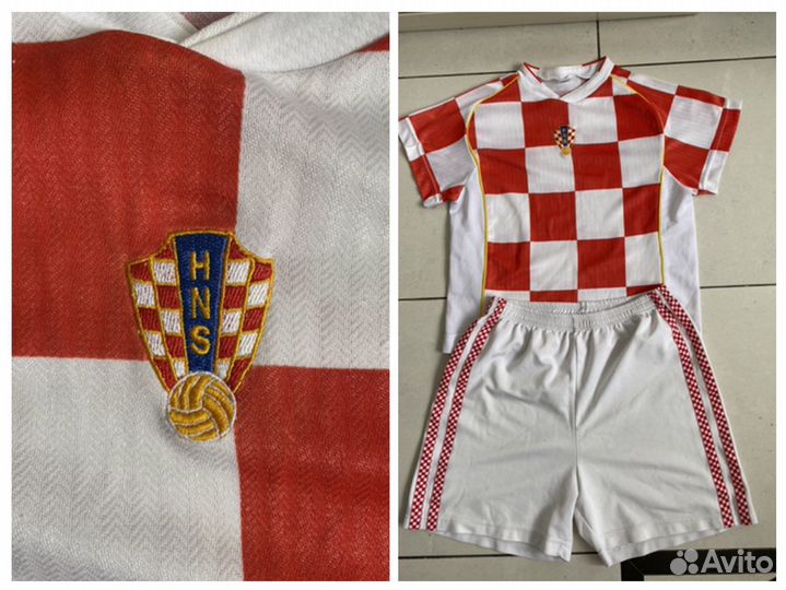 Форма Хорватия детская футбол/Umbro гетры щитки