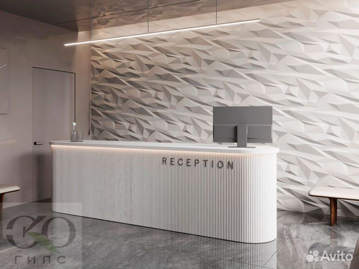 3D Гипсовые панели Скала Современный декор