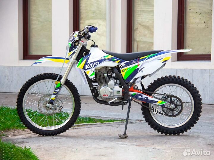 Мотоцикл кроссовый kayo K1 250 MX