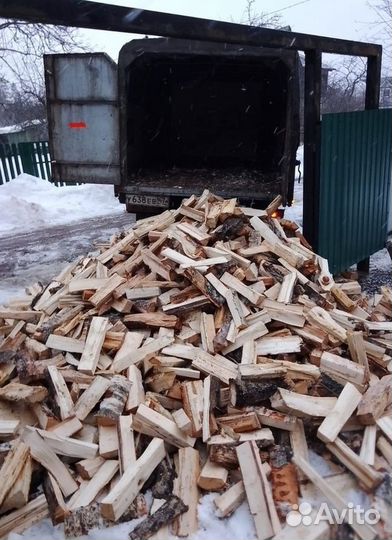 Дрова колотые ольха