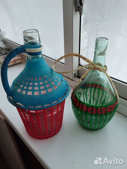 Бутыль стеклянная СССР