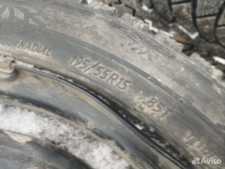 Комплект колес 195/55 R15 Hyundai Matrix 1