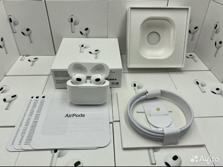 Беспроводные Наушники Airpods 3 новые