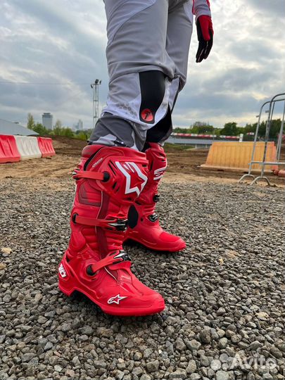 Мотоботы Alpinestars Tech 10 Red