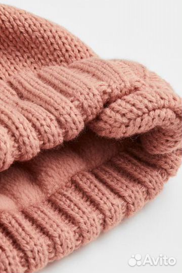 Комплект h&m шапка и варежки новый 86/92
