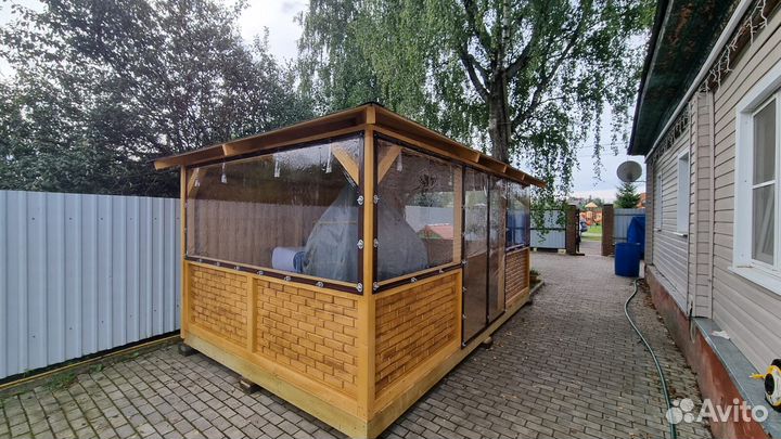 Мягкие окна на веранду