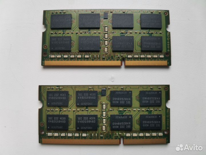 So dimm ddr3 4gb Samsung