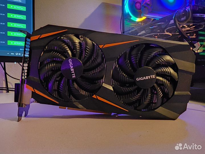Видеокарта Gigabyte GTX 1060 6GB