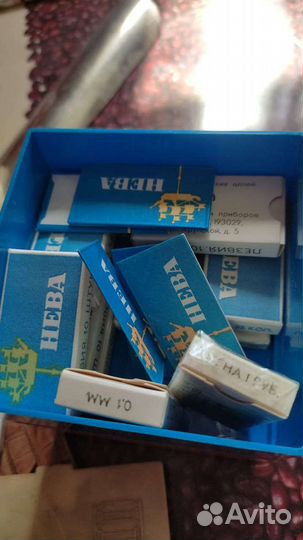 Лезвия для бритья советские