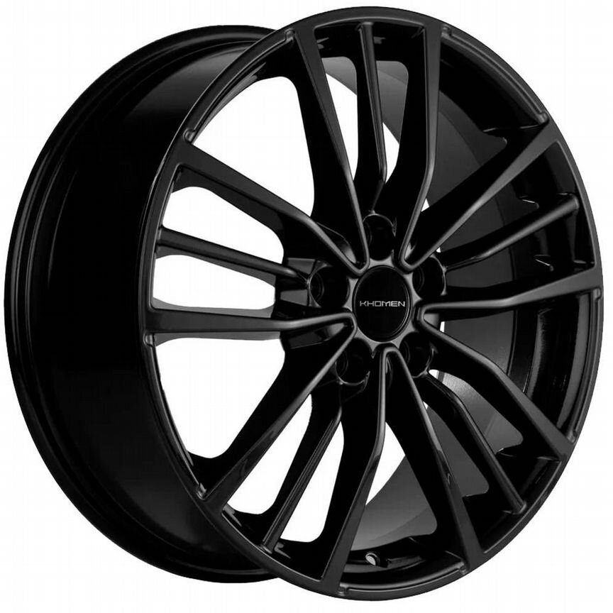 Диски Khomen KHW1812 7x18 5x108 ET33 D60.1 Black