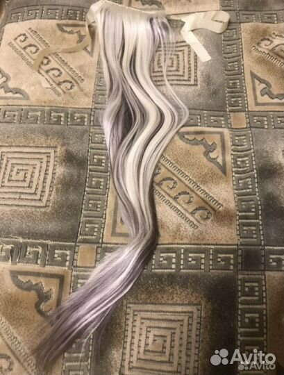 Новый длиный хвост шиньон