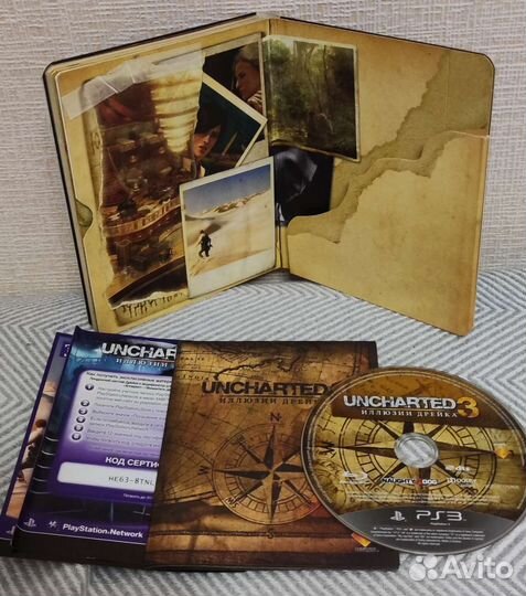 Uncharted 3 специальное издание ps3