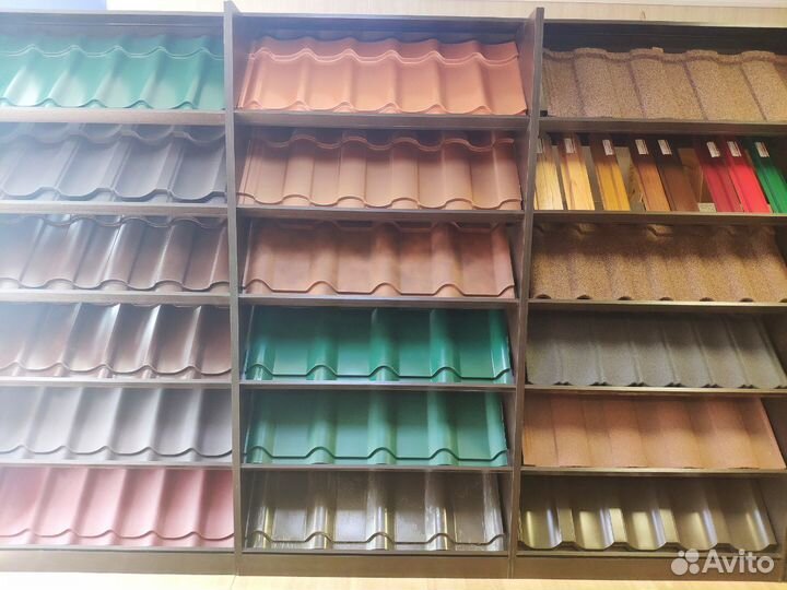 Металлочерепица, профнастил, софиты, кровля