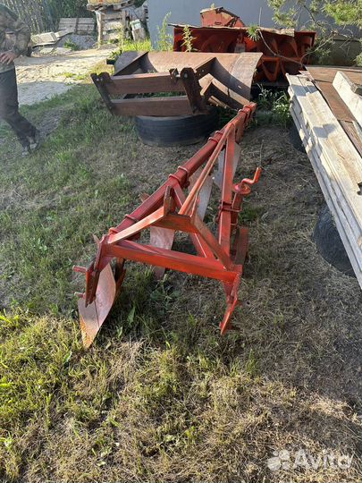 Плуг для mini трактора