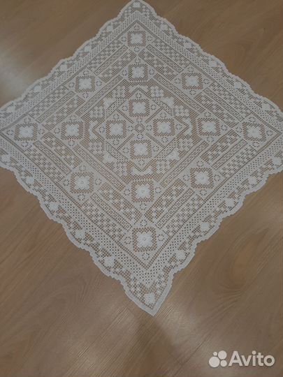 Скатерть чайная игольное кружево